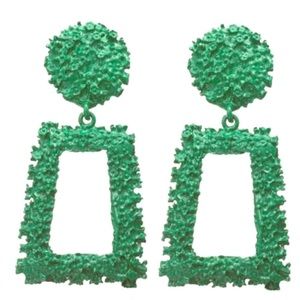 Green Trendy Earrings